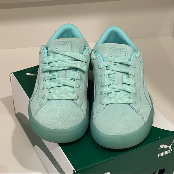 Puma Suede classic mono gold jr kids shoes sneakers - Picture 4 of 9